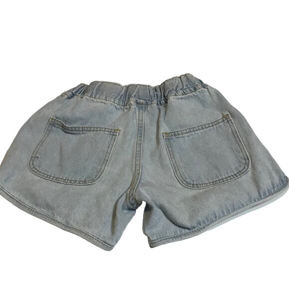 Forever 21 Girls Camo Tank Top Size 9-10 Light Wash Denim Shorts Size Large - Picture 5 of 7